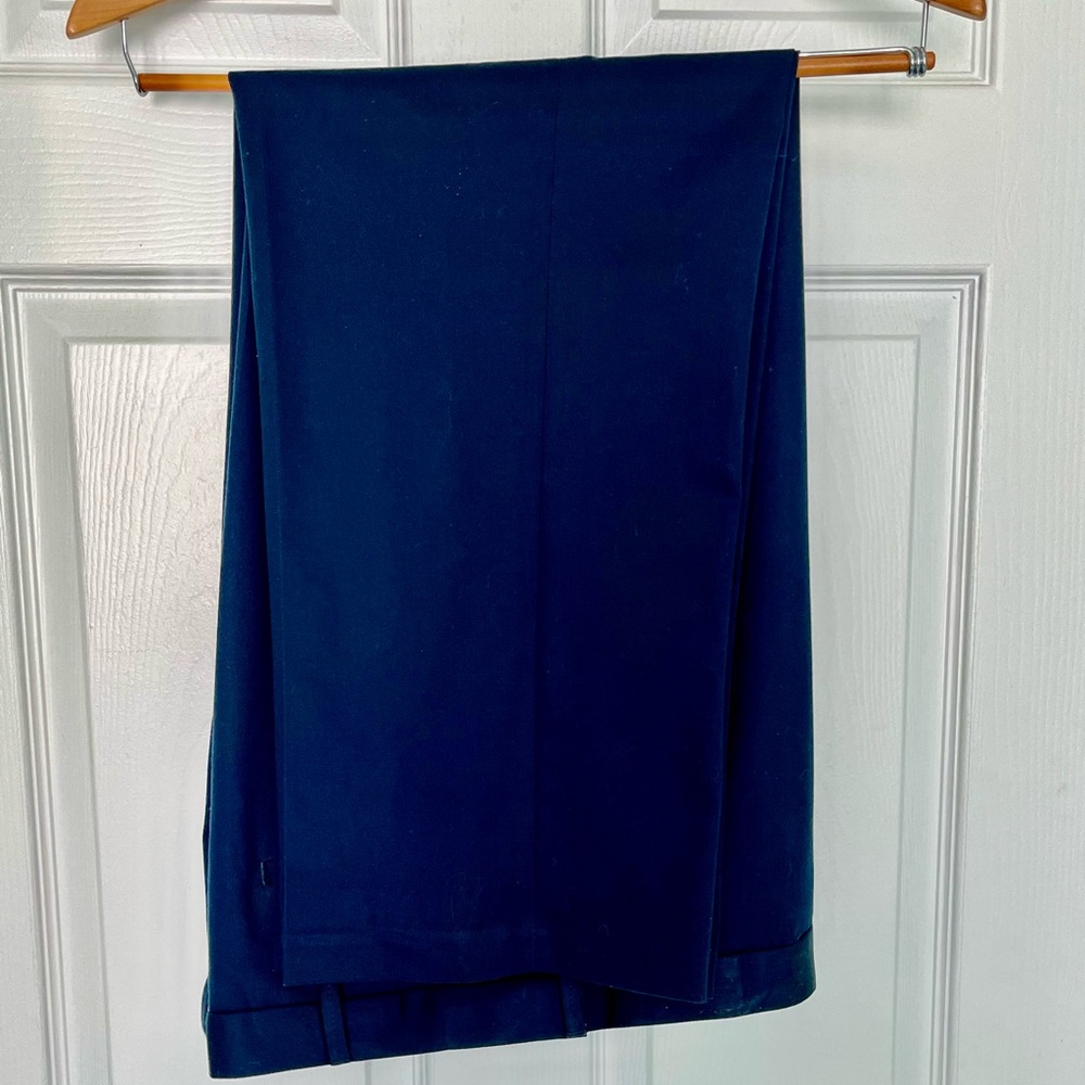 Haggar Premium Navy Khaki Pants